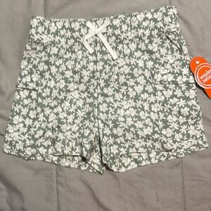 Wonder Nation Girls Pull-On Shorts